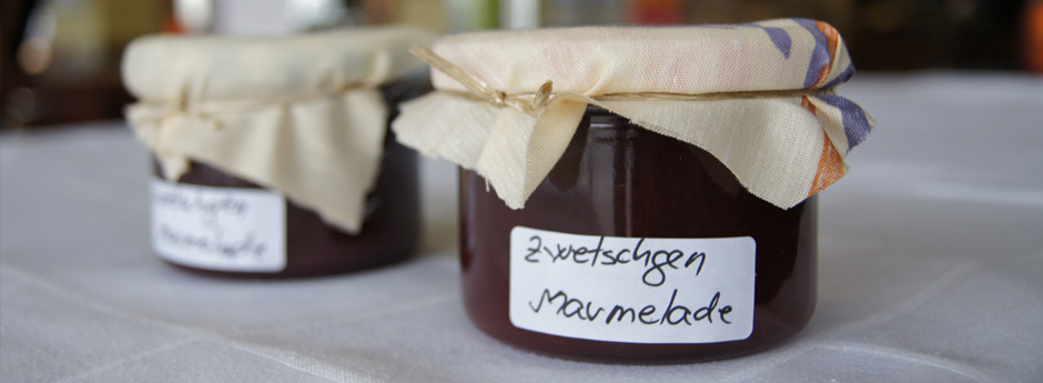 Hausgemachte Marmelade